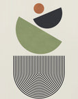 Curved lines and circles 14