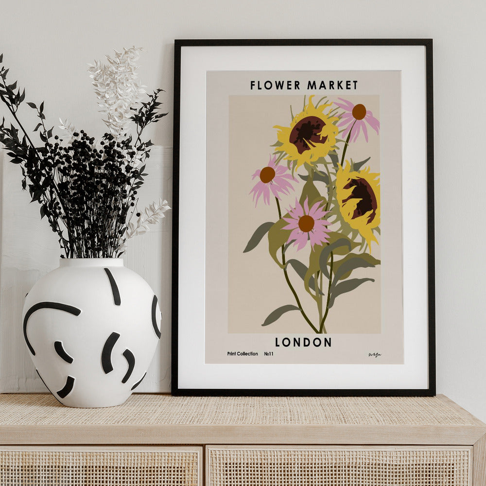 Flower Market. London