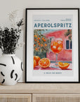 Aperol Spritz, Aquarell, Fresh