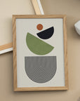 Curved lines and circles 14