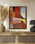 Warm Colors Bauhaus Geometry2