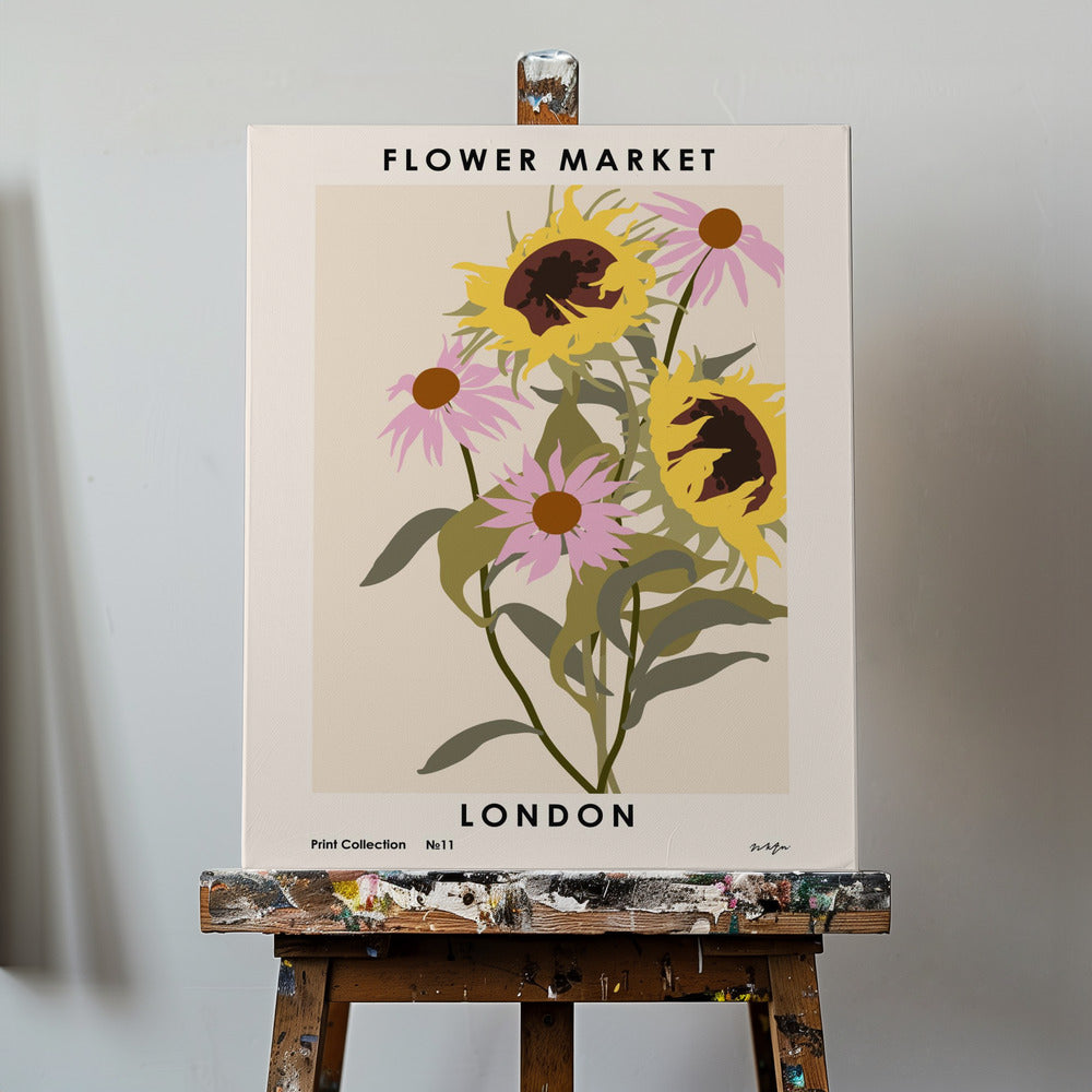 Flower Market. London