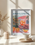 Aperol Spritz, Aquarell, Fresh
