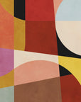 Warm Colors Bauhaus Geometry2