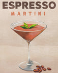 Espresso Martini Cocktail Bar Decor