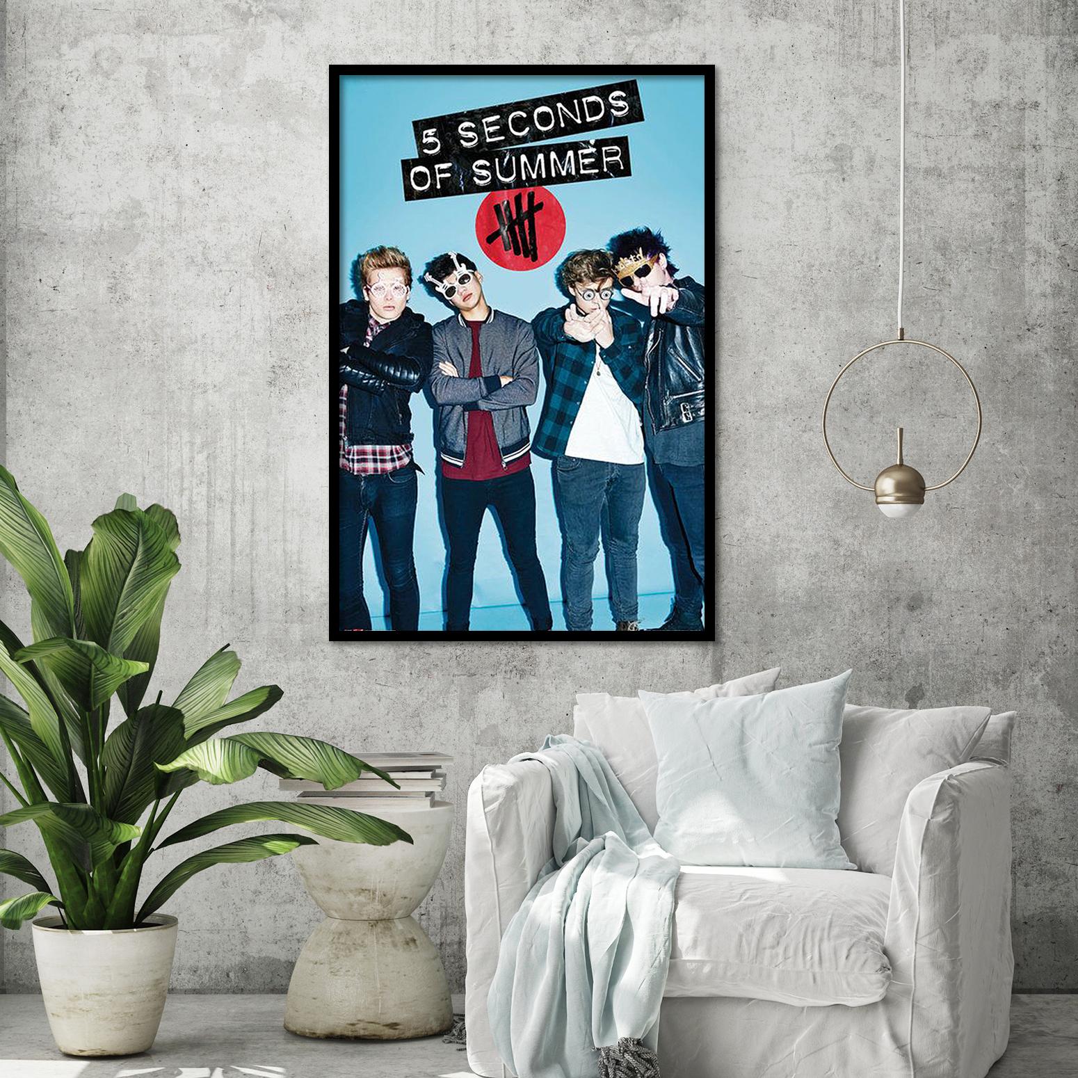 5 Seconds of Summer Poster Brillen