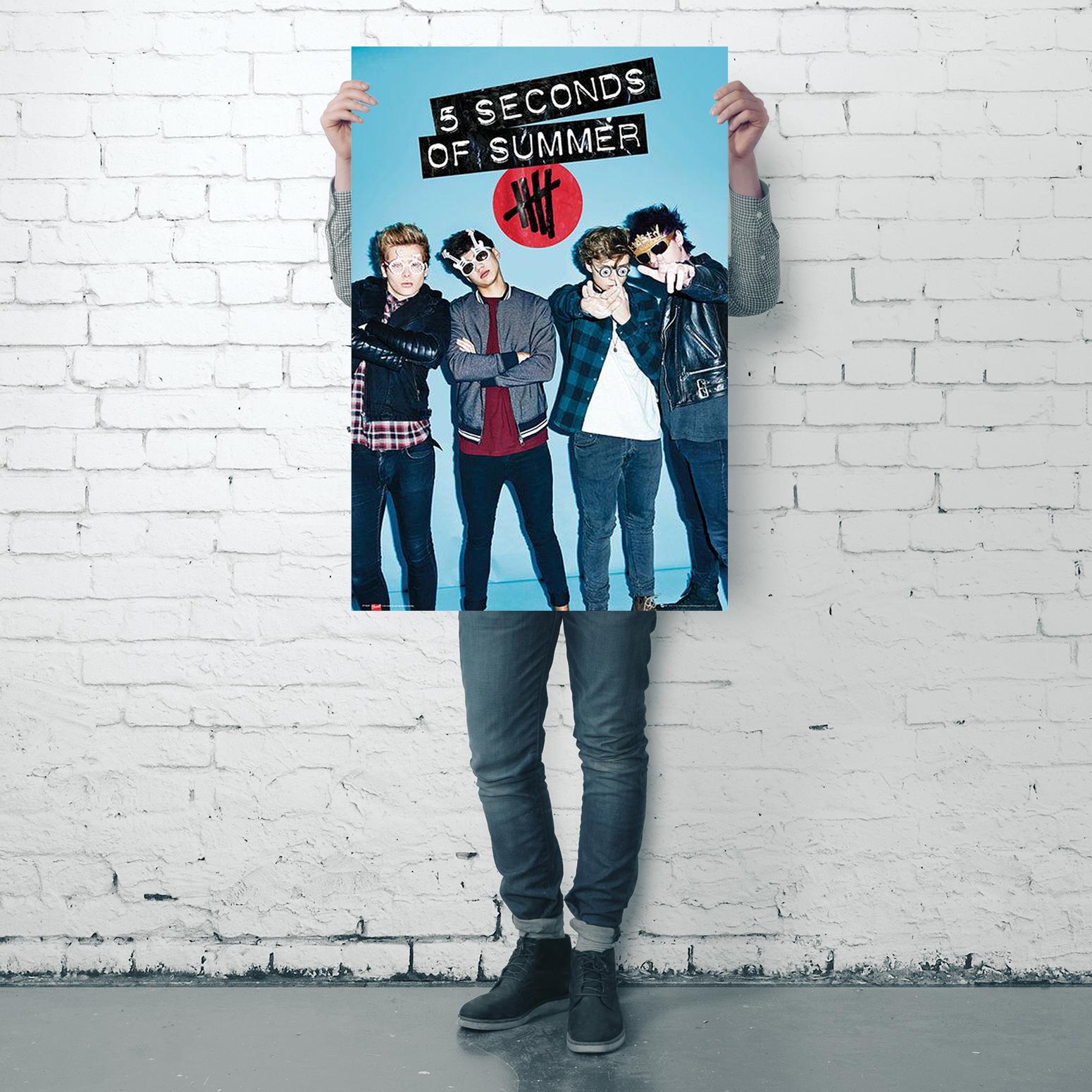 5 Seconds of Summer Poster Brillen