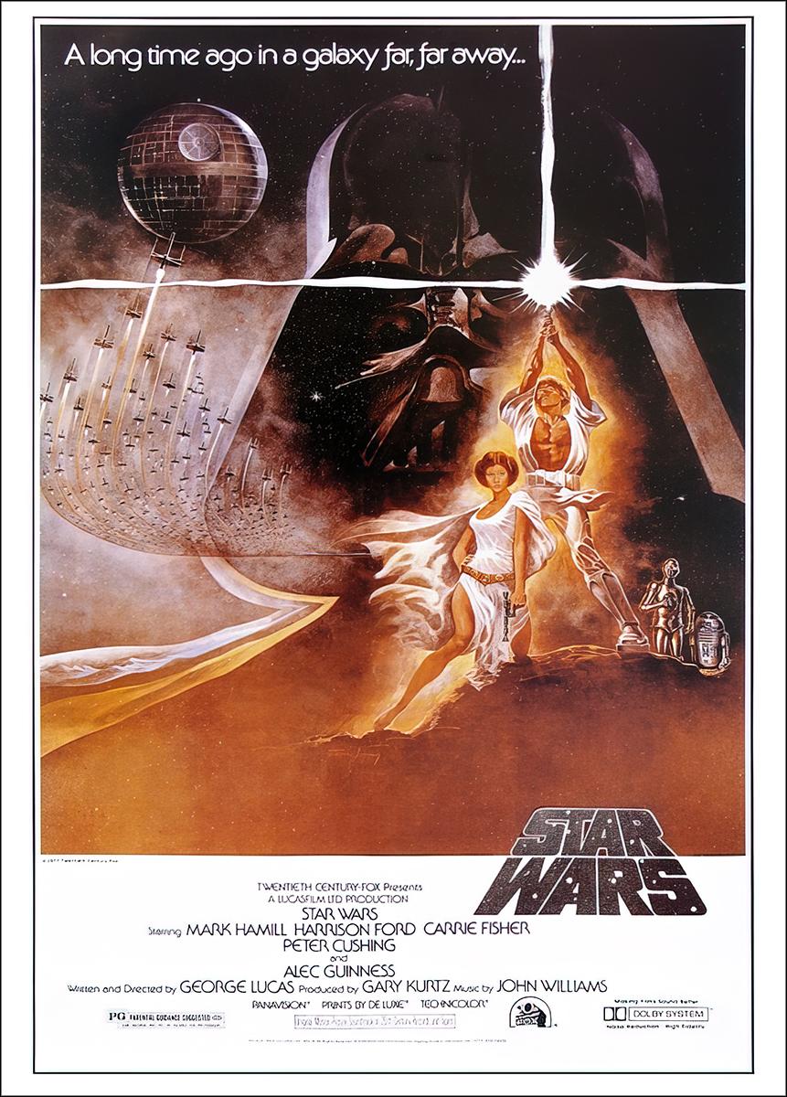 Star Wars Posters Set of 6 Episode I II III IV V VI – Wallister